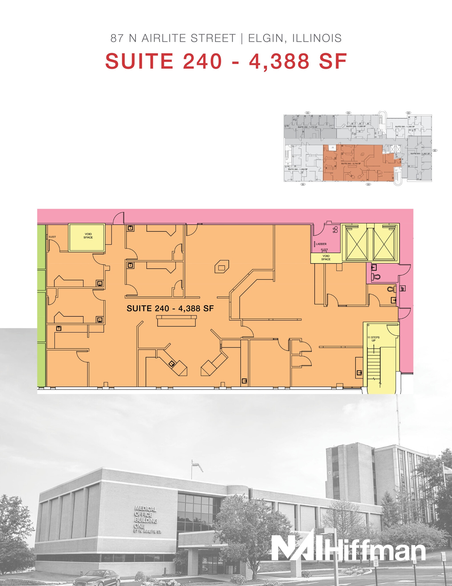 87 N Airlite St, Elgin, IL for lease Floor Plan- Image 1 of 4