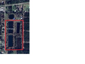 615 Martin Luther King Jr Dr, Baldwin, FL - aerial  map view