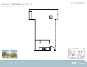 9800 Richmond Ave, Houston, TX for lease Floor Plan- Image 1 of 2