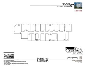 10333 Richmond Ave, Houston, TX for lease Floor Plan- Image 2 of 4