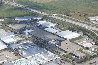 1301 39th St N, Fargo, ND - AERIAL  map view