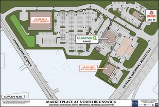 1505 US Highway 1, North Brunswick, NJ for lease Site Plan- Image 1 of 1