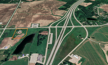 2785 Freedom Rd, De Pere, WI - aerial  map view