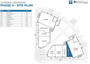 104-114 Pioneer Trl, Chaska, MN for lease Site Plan- Image 1 of 1