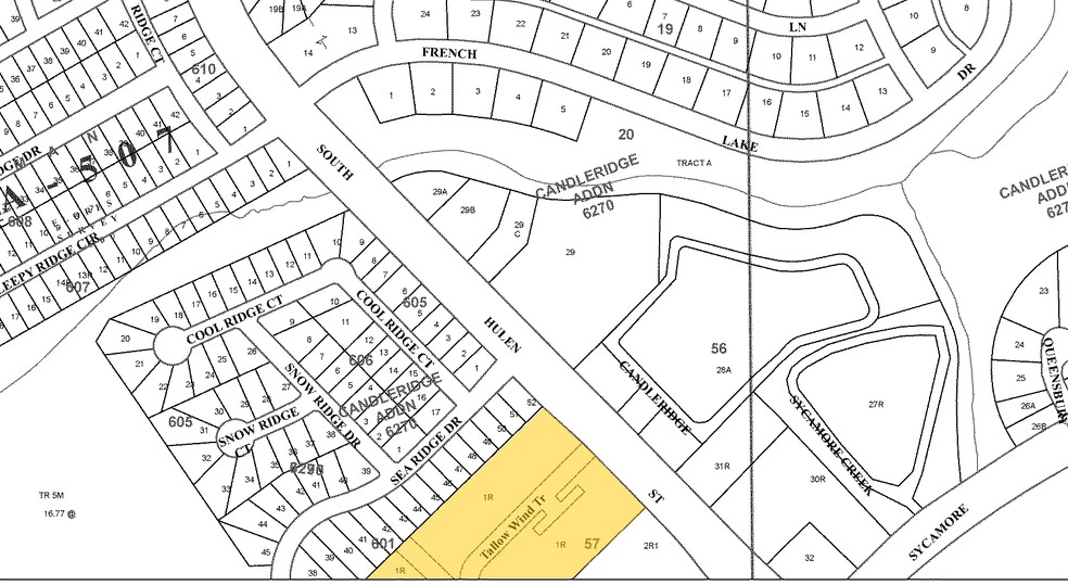 7415 Tallow Wind Trl, Fort Worth, TX for sale - Plat Map - Image 1 of 1