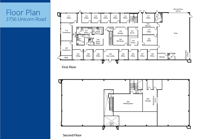 Two (2) Office/Warehouse Buildings portfolio of 2 properties for sale on LoopNet.com - Floor Plan - Image 3 of 11
