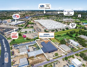 10522 Brighton Ln, Houston, TX - AERIAL  map view - Image1