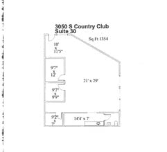 3050 S Country Club Dr, Mesa, AZ for lease Floor Plan- Image 1 of 1