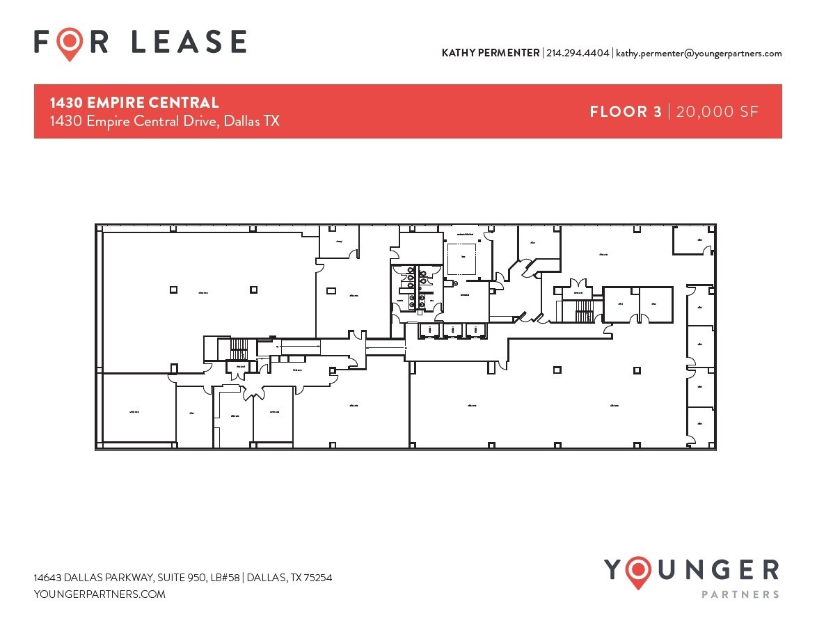 1430 Empire Central Dr, Dallas, TX for lease Floor Plan- Image 1 of 1