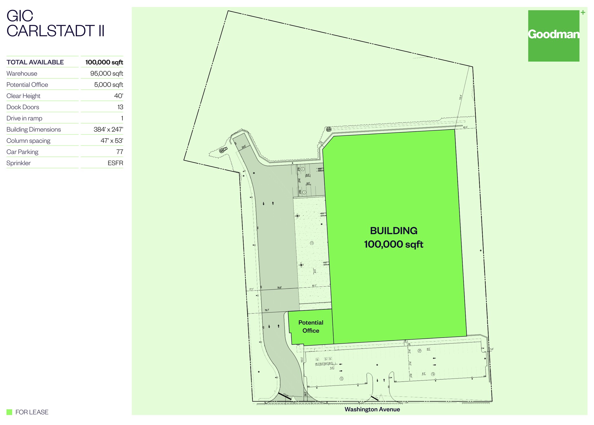 333 Washington Ave, Carlstadt, NJ for lease Site Plan- Image 1 of 19