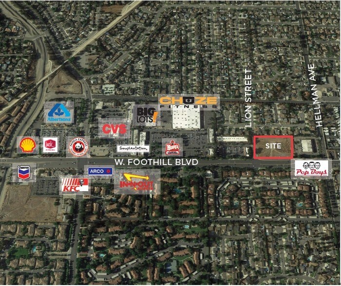 W Foothill Blvd, Rancho Cucamonga, CA 91730