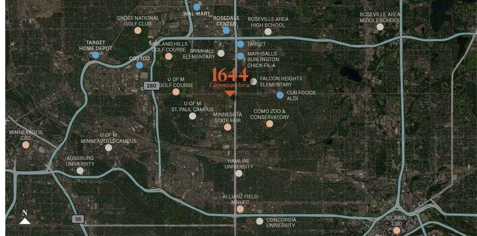 1644 Larpenteur Ave W, Falcon Heights, MN for sale - Building Photo - Image 3 of 4