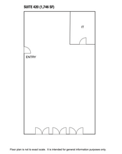 411 E Bonneville Ave, Las Vegas, NV for lease Floor Plan- Image 1 of 2