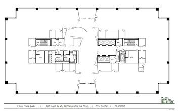 1277 Lenox Park Blvd, Atlanta, GA for lease Floor Plan- Image 1 of 1