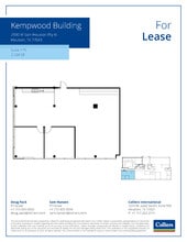 2930 W Sam Houston Pkwy N, Houston, TX for lease Floor Plan- Image 1 of 1