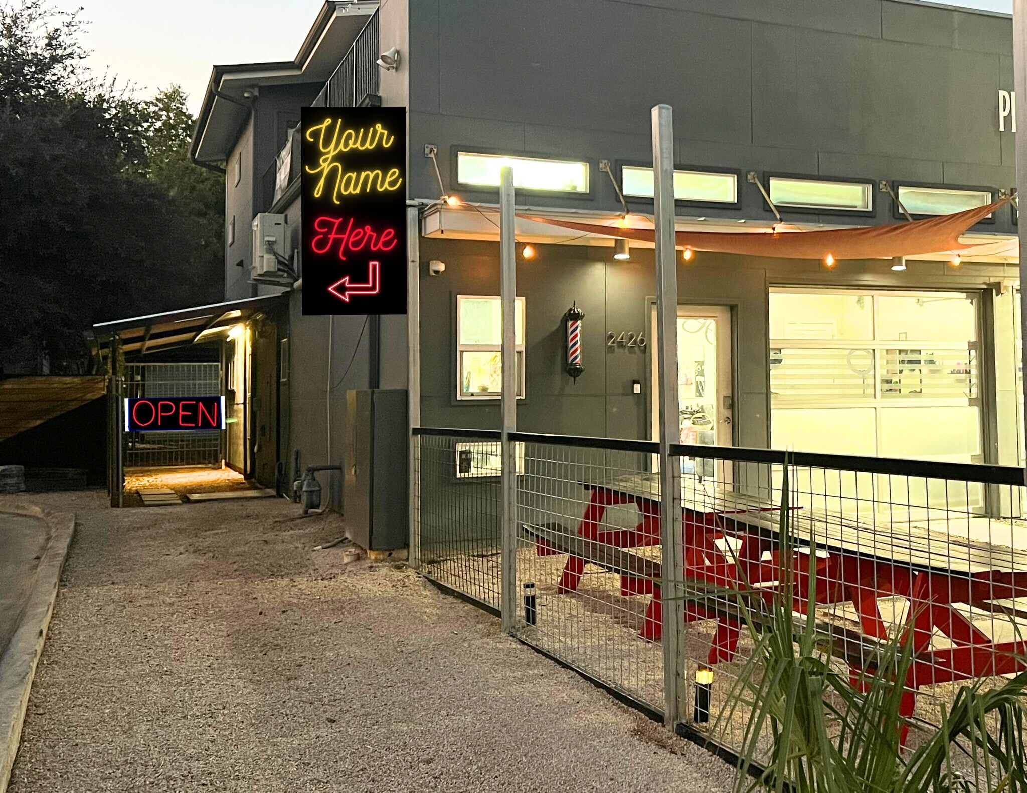 2426 berville Rd, Austin, TX 78702 Retail for Lease