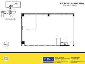 300 Continental Blvd, El Segundo, CA for lease Floor Plan- Image 1 of 1