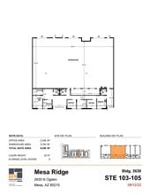 4215 E McDowell Rd, Mesa, AZ for lease Floor Plan- Image 1 of 1