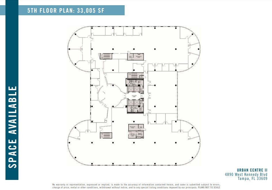 4830 W Kennedy Blvd, Tampa, FL for lease Floor Plan- Image 1 of 1