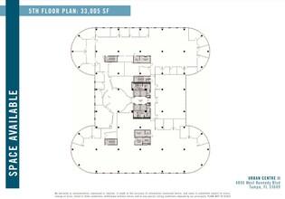 4830 W Kennedy Blvd, Tampa, FL for lease Floor Plan- Image 1 of 1