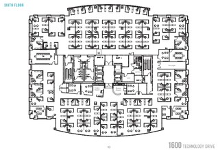 1600 Technology Dr, San Jose, CA for lease Floor Plan- Image 1 of 1