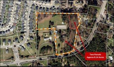 5525 Buffaloe Rd, Raleigh, NC - AERIAL  map view - Image1