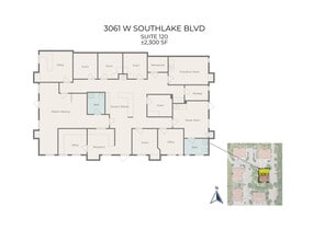 3061 W Southlake Blvd, Southlake, TX for lease Floor Plan- Image 1 of 1