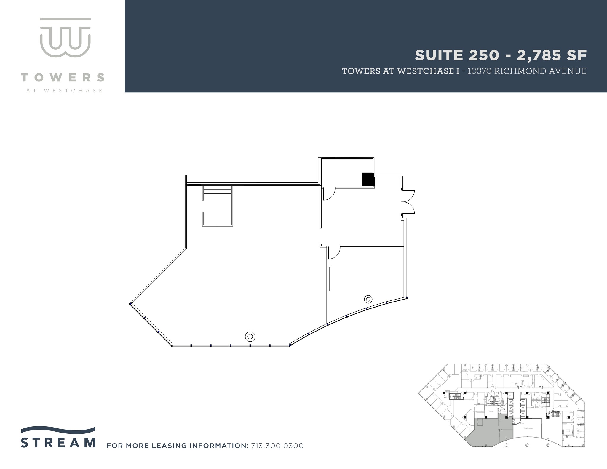 10370 Richmond Ave, Houston, TX for lease Site Plan- Image 1 of 2