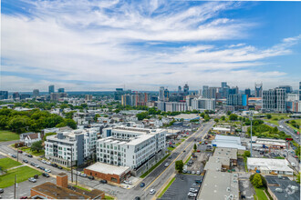 1009 8th Ave S, Nashville, TN - AERIAL  map view