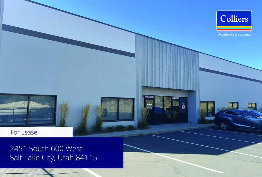 2451 S 600 W, Salt Lake City, UT for lease - Building Photo - Image 1 of 8