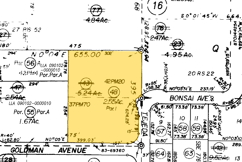 5155 Goldman Ave, Moorpark, CA for lease - Plat Map - Image 2 of 27