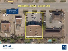 14529 Memorial Dr, Houston, TX - AERIAL  map view