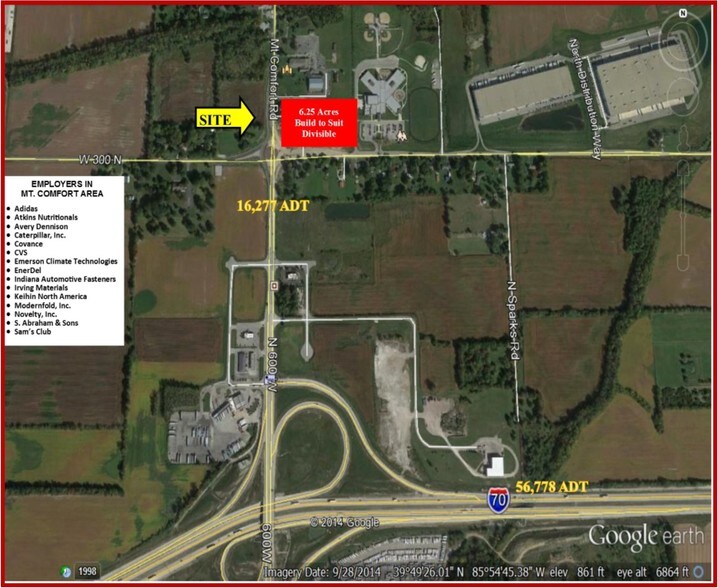 3097 N 600 West And Mt Comfort Rd Greenfield In 46140 Office