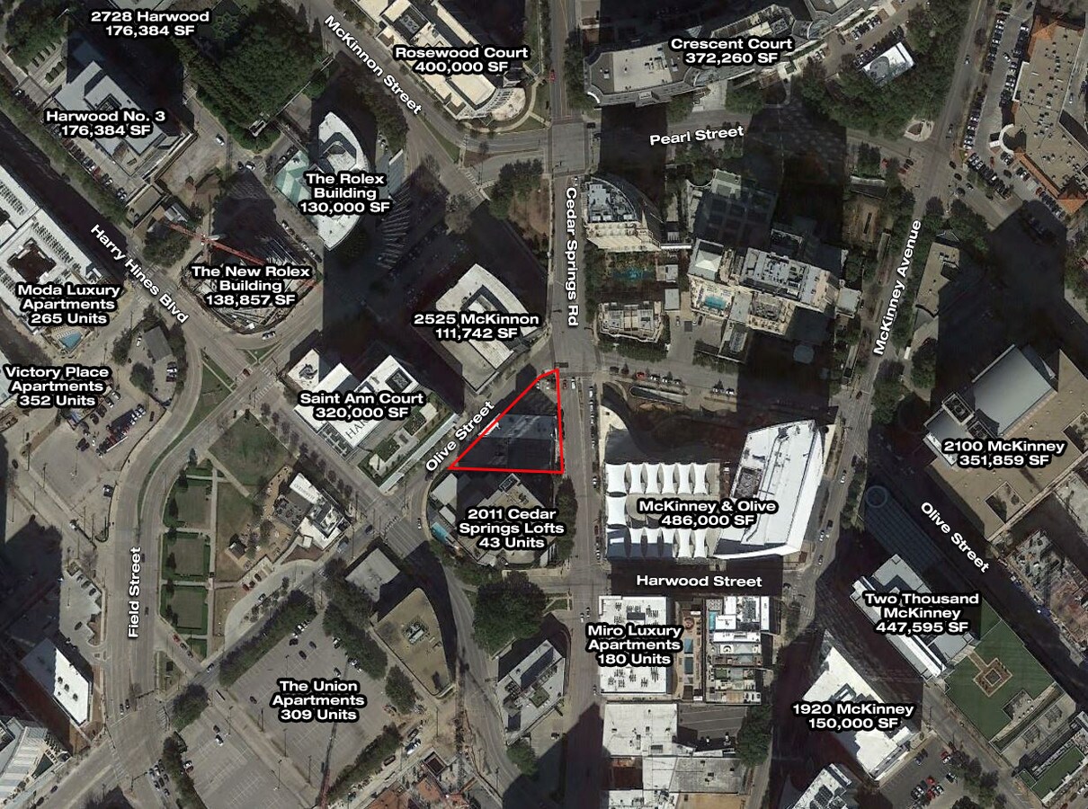 2025 Cedar Springs Rd, Dallas, TX 75201