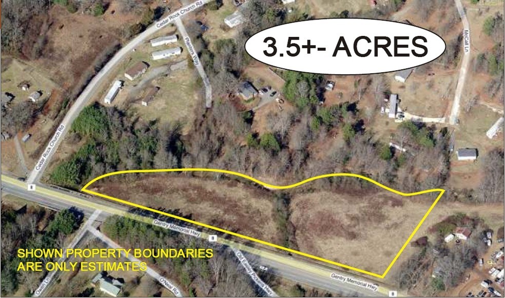 Gentry Memorial Hwy, Easley, SC for sale - Building Photo - Image 2 of 4