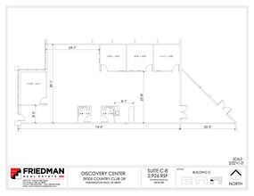 39205 Country Club Dr, Farmington Hills, MI for lease Floor Plan- Image 1 of 2
