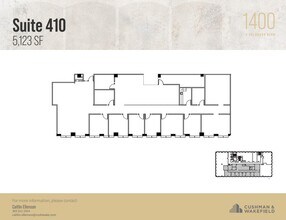 1400 S Colorado Blvd, Denver, CO for lease Floor Plan- Image 1 of 1