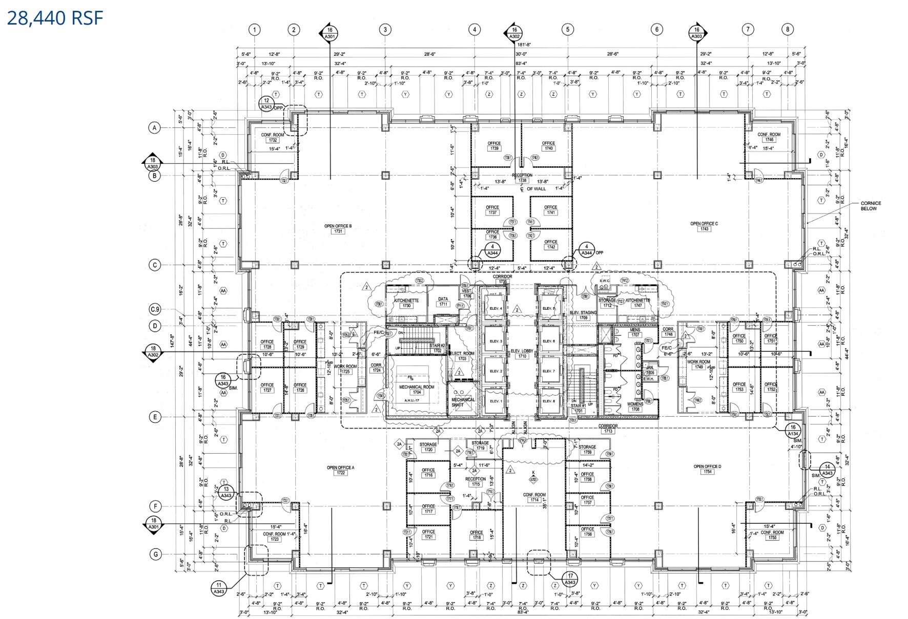 150 Granby St, Norfolk, VA for lease Floor Plan- Image 1 of 1