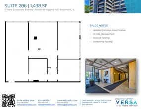 10400 W Higgins Rd, Rosemont, IL for lease Floor Plan- Image 1 of 1