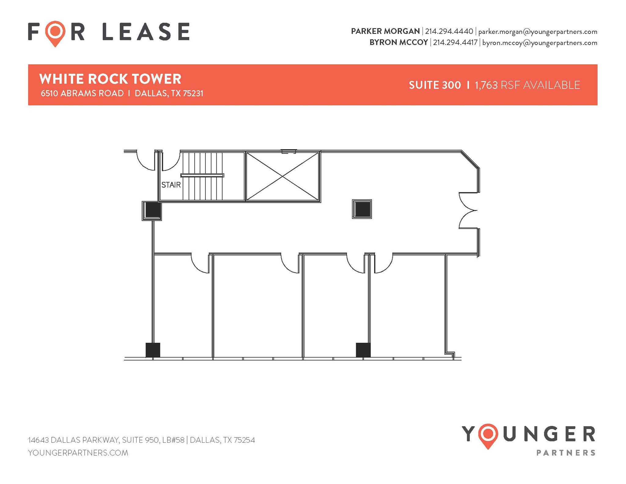 6510 Abrams Rd, Dallas, TX for lease Floor Plan- Image 1 of 2