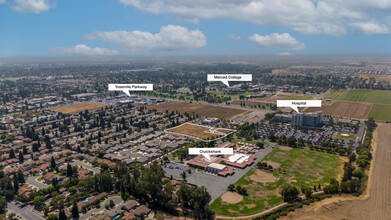 500 Mercy Avenue, Merced, CA - aerial  map view - Image1