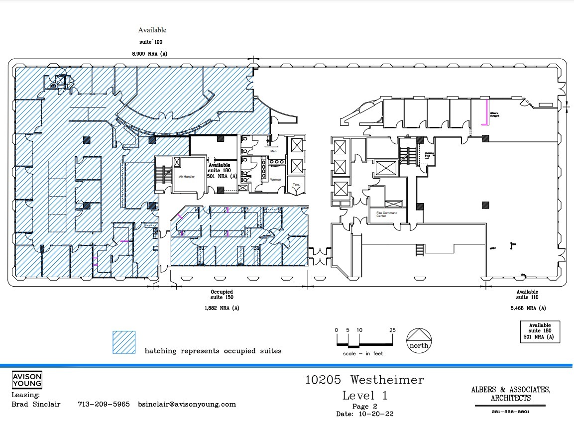 10205 Westheimer Rd, Houston, TX for lease Floor Plan- Image 1 of 1