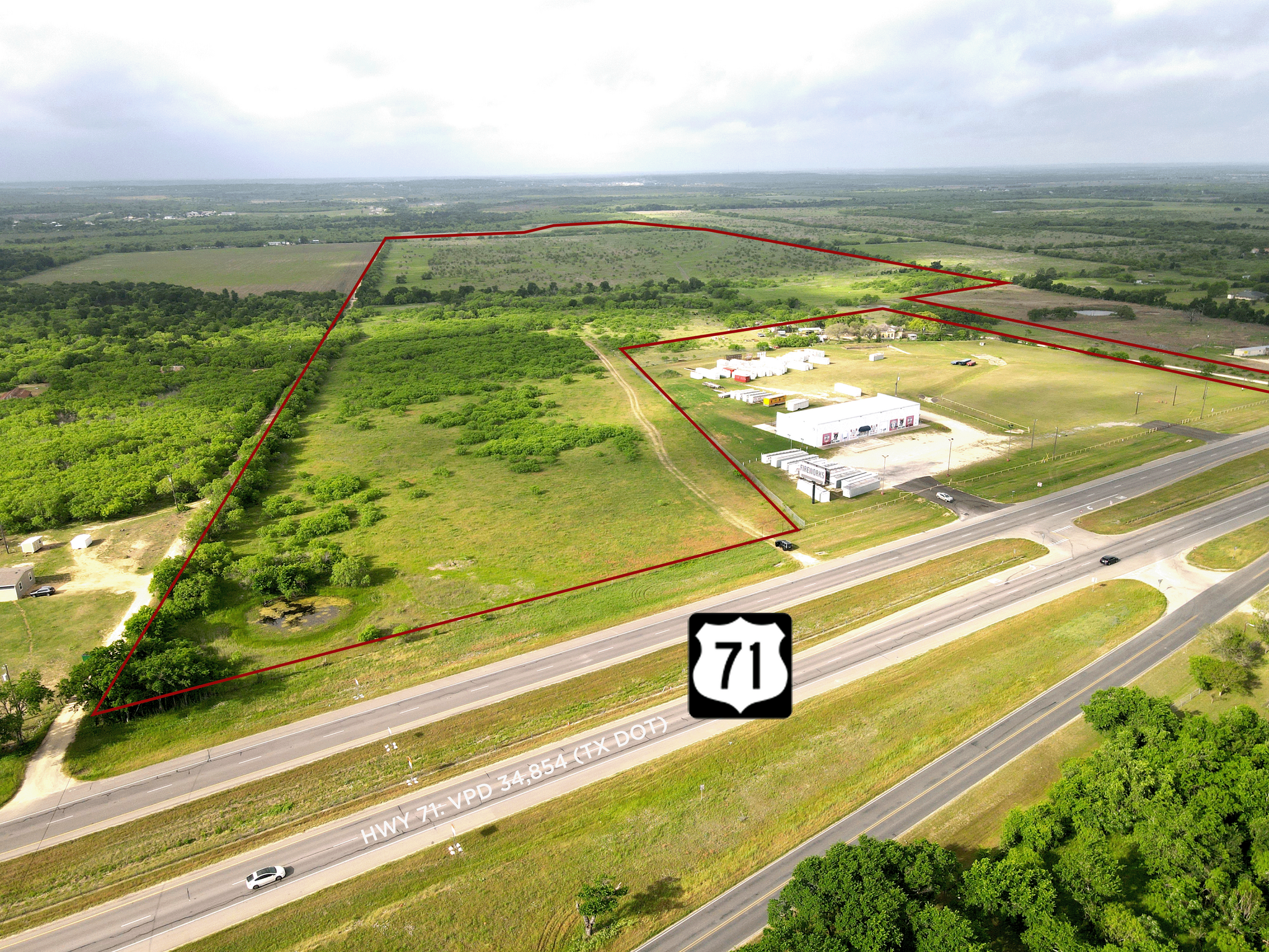 5150 E Hwy 71, Del Valle, TX for sale Aerial- Image 1 of 1