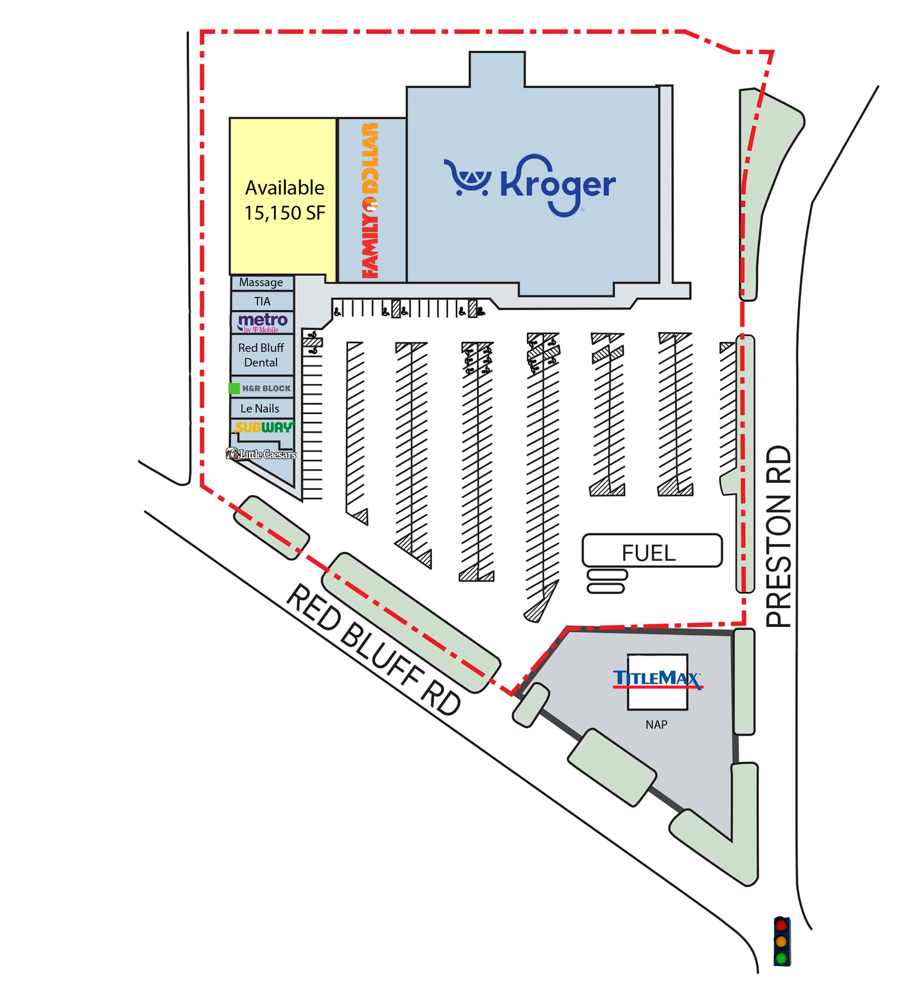 2619 Red Bluff Rd, Pasadena, TX for lease Site Plan- Image 1 of 1