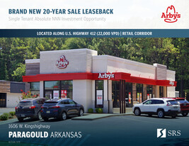 Arby's | New 20yr Abs NNN w/ Annual Increases - Drive Through Restaurant