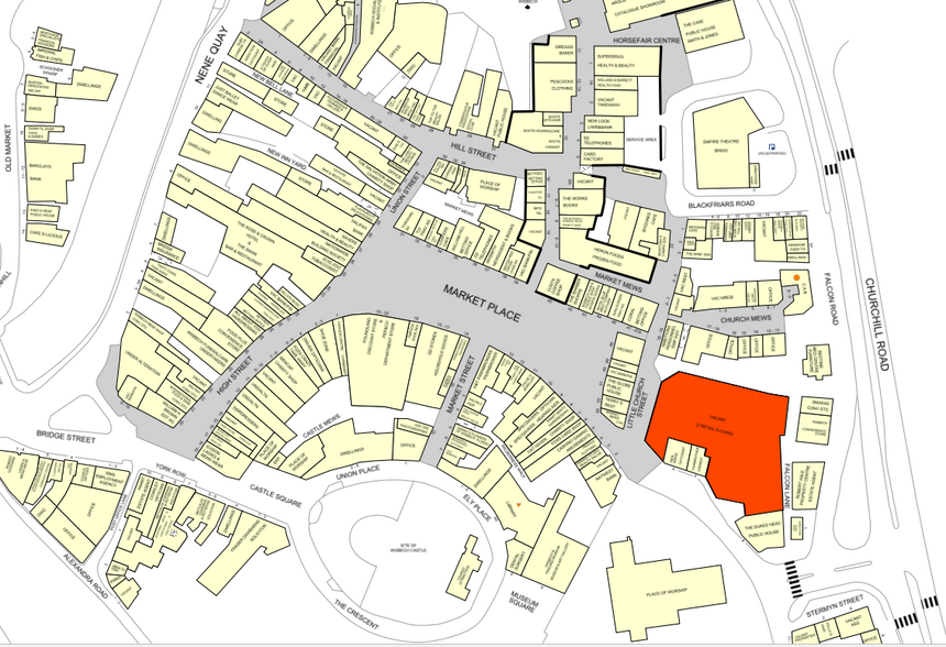 1-2 Church Ter, Wisbech for sale - Goad Map - Image 2 of 2