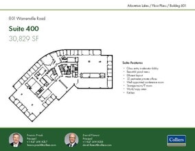 801 Warrenville Rd, Lisle, IL for lease Floor Plan- Image 1 of 1