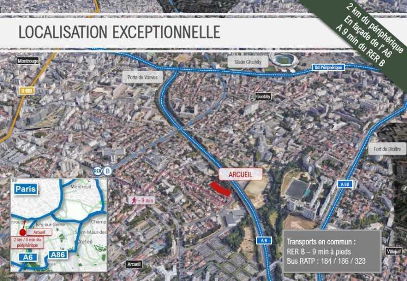 65 Avenue François Vincent Raspail, Arcueil for lease - Building Photo - Image 2 of 5