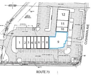 421 S Route 73, Berlin, NJ for lease - Site Plan - Image 3 of 3