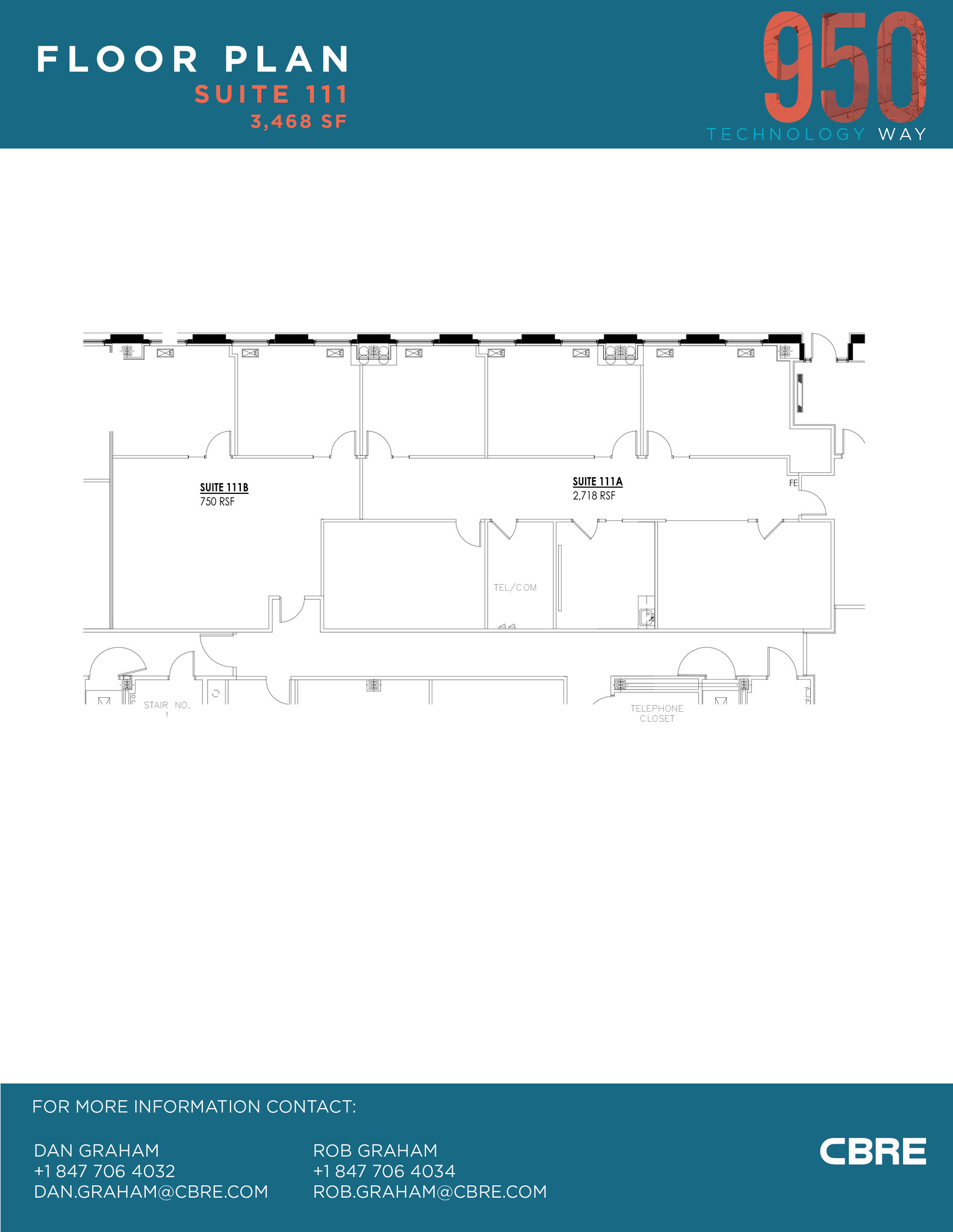 950 Technology Way, Libertyville, IL for lease Floor Plan- Image 1 of 1